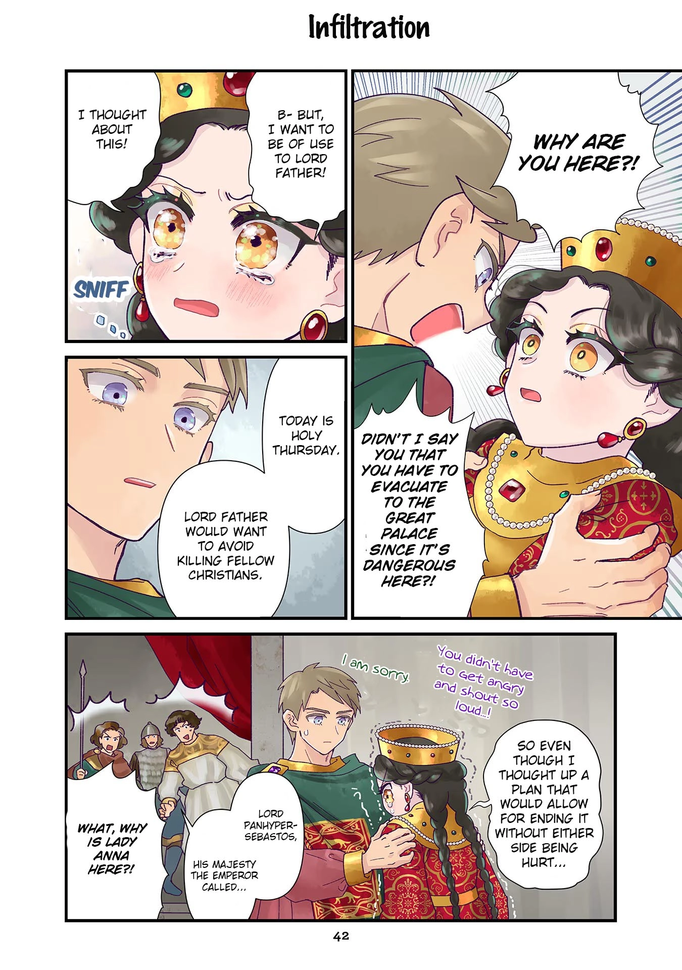 Read Anna Komnene chapter 3 image 3 on Lezhin