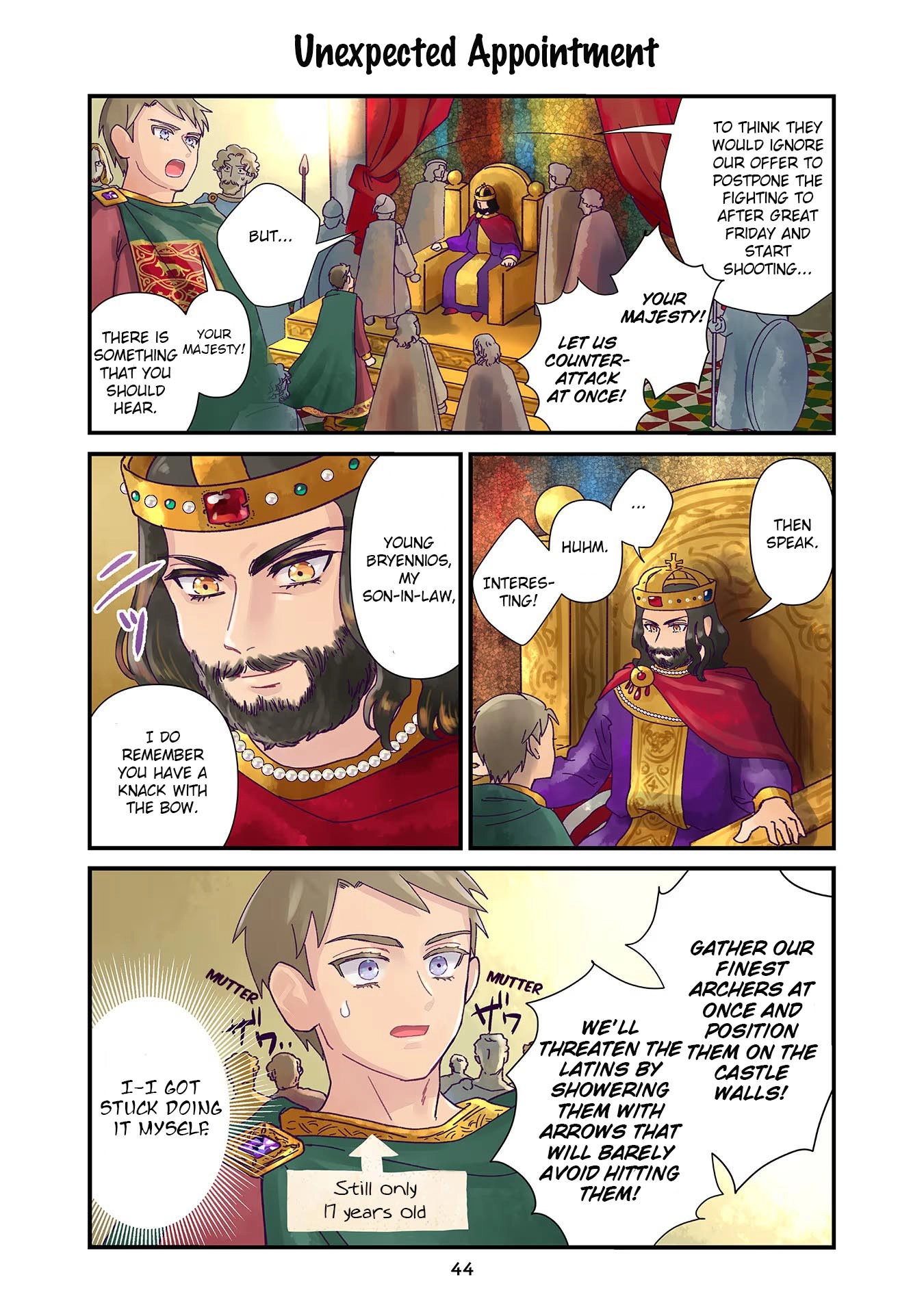 Read Anna Komnene chapter 3 image 5 on Lezhin