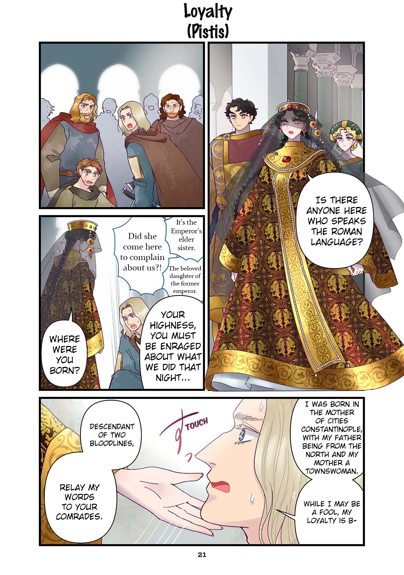 Read Anna Komnene chapter 35 image 20 on Lezhin