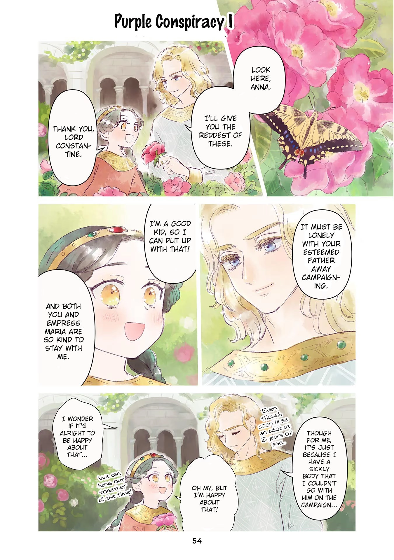 Read Anna Komnene chapter 4 image 1 on Lezhin