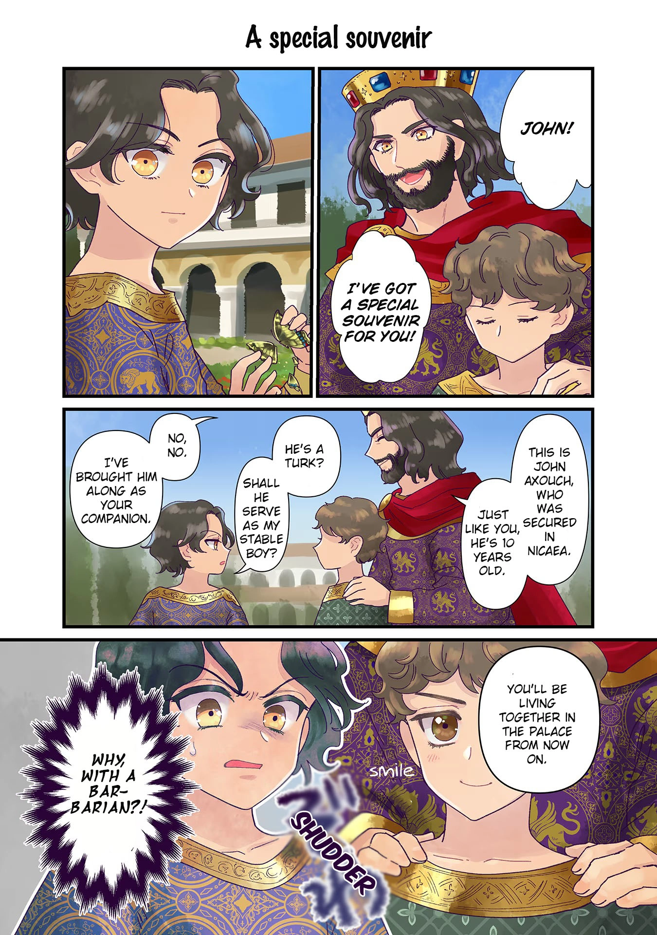 Read Anna Komnene chapter 6 image 1 on Lezhin