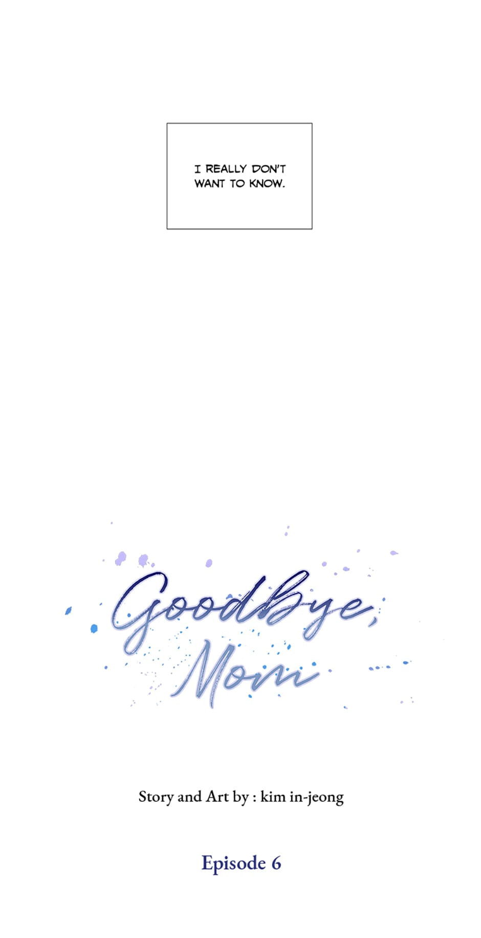 Read Annyeong, Eomma chapter 6 image 1 on Lezhin