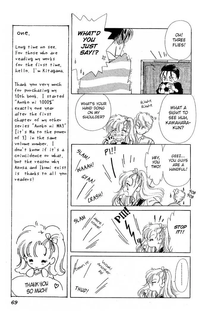 Anoko ni 1000% Chapter 2 page 27 - 