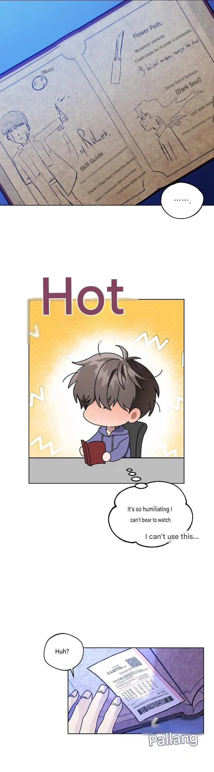 Read Another Edge Lord chapter 0 image 7 on Lezhin