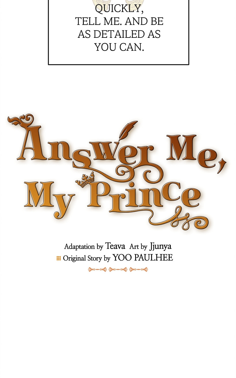 Read Answer Me, My Prince chapter 21 image 2 on Lezhin