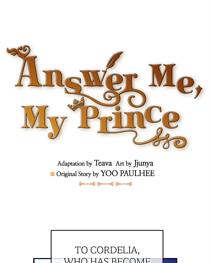 Read Answer Me, My Prince chapter 31 image 1 on Lezhin