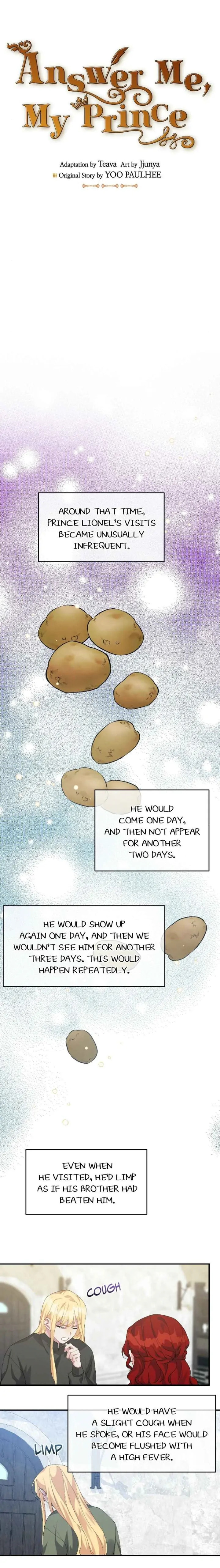 Read Answer Me, My Prince chapter 67 image 1 on Lezhin