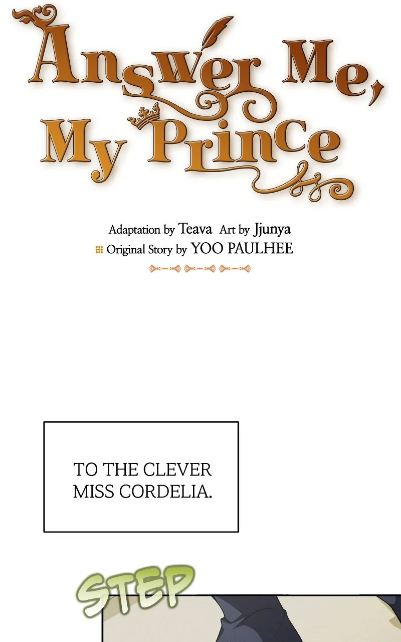 Read Answer Me, My Prince chapter 7 image 8 on Lezhin