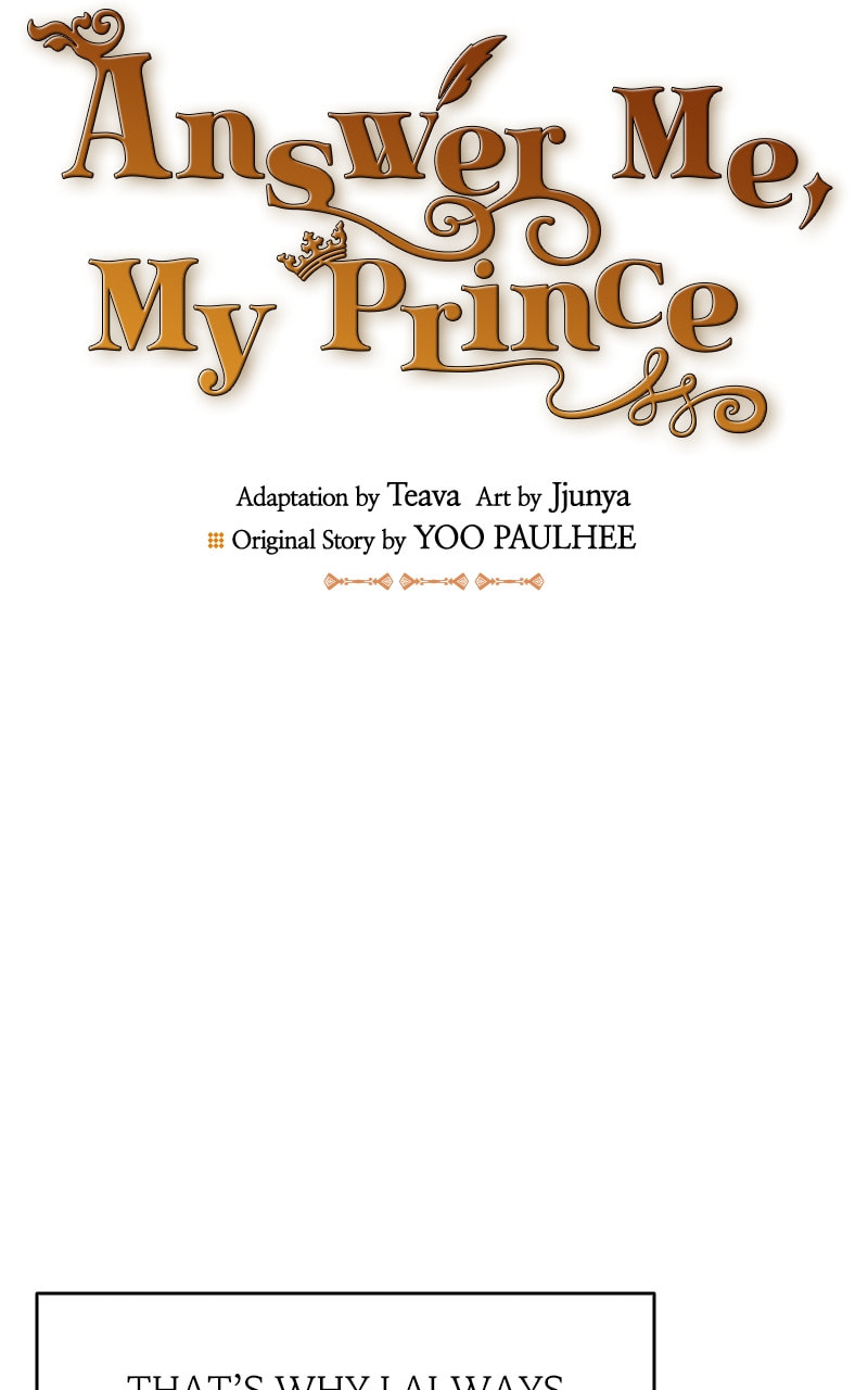 Read Answer Me, My Prince chapter 82 image 21 on Lezhin