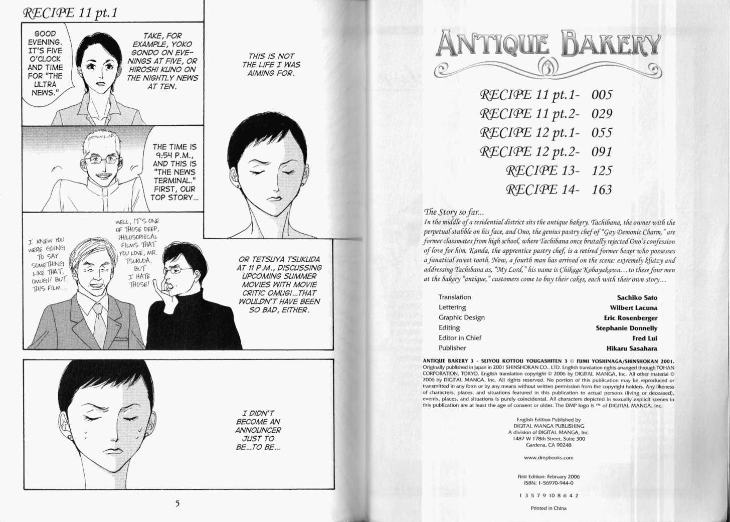 Read Antique Bakery chapter 0.1 image 2 on Lezhin