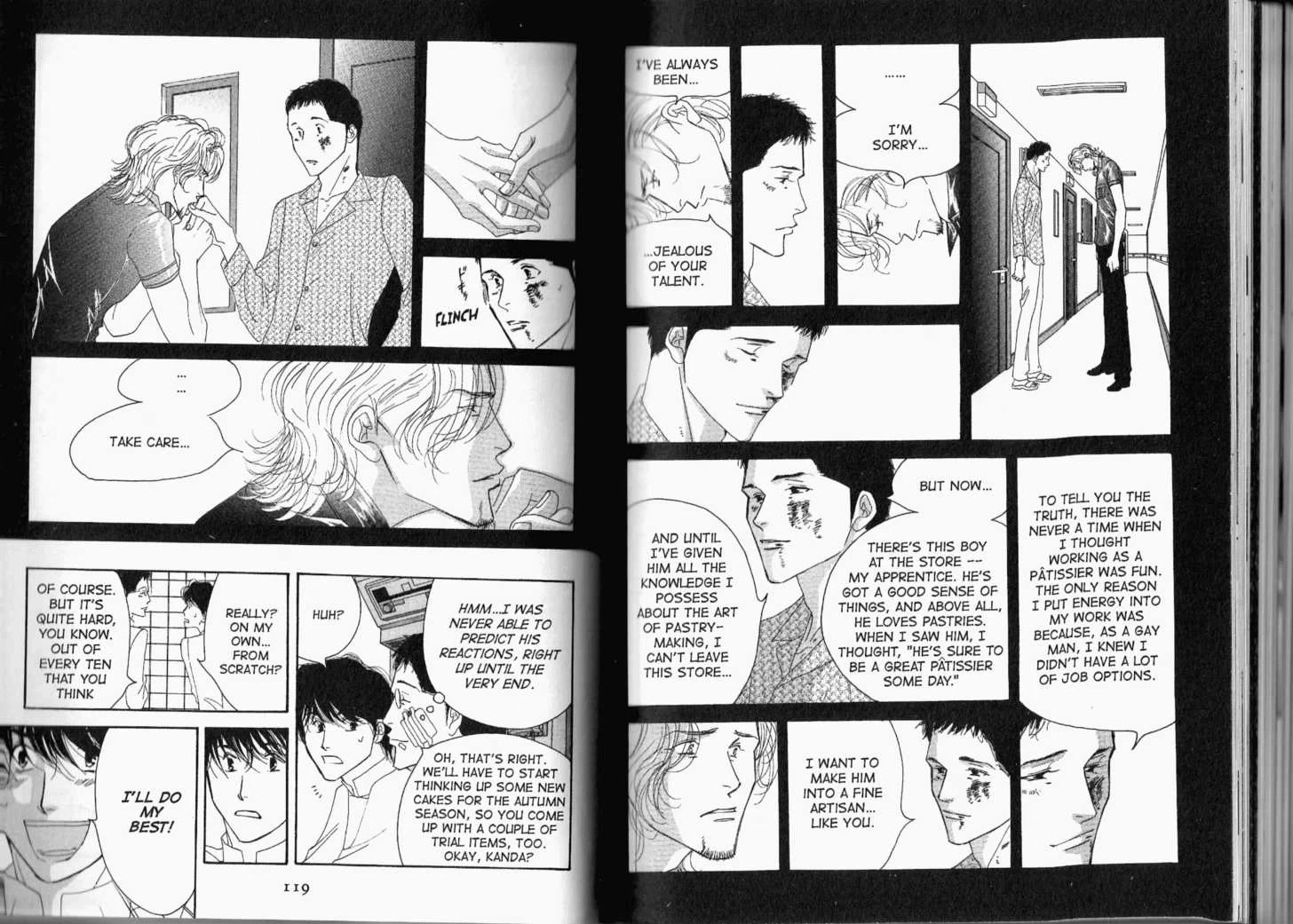 Read Antique Bakery chapter 0.2 image 9 on Lezhin