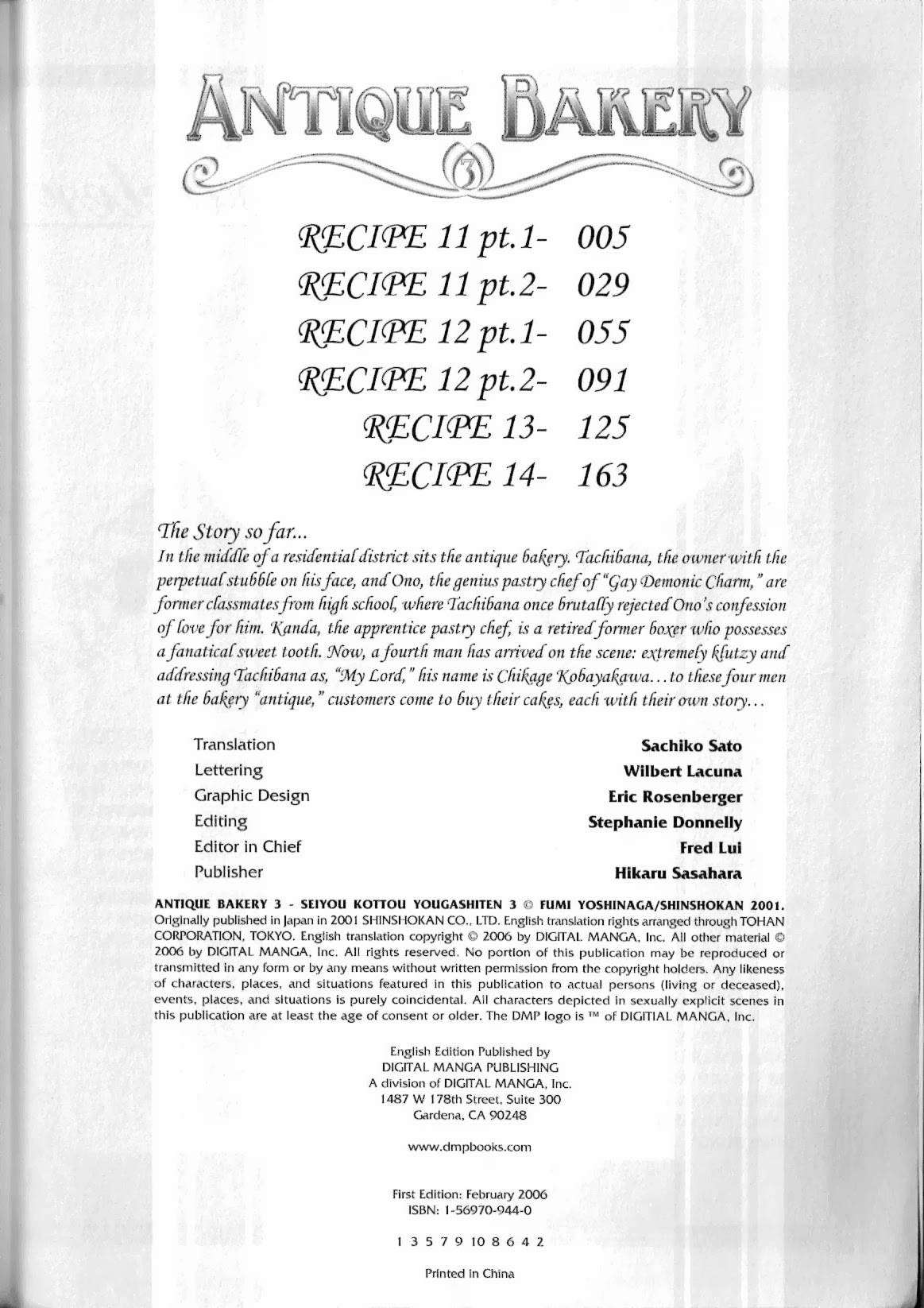 Read Antique Bakery chapter 11.1 image 3 on Lezhin