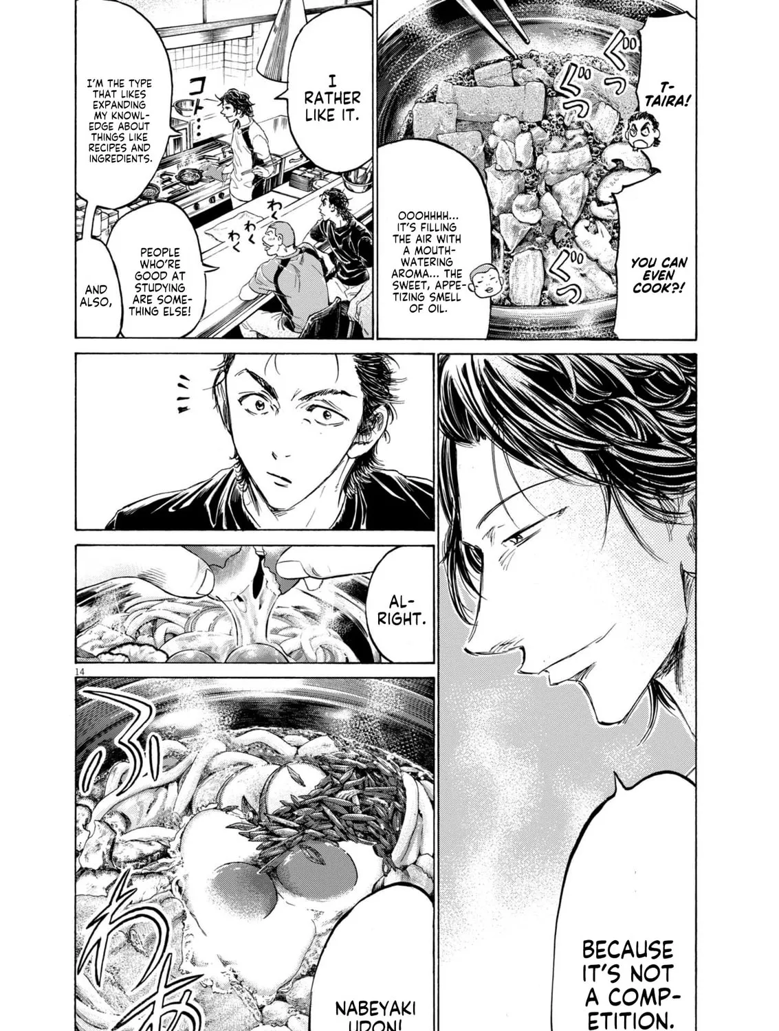 Read Ao Ashi Midnight Dinner chapter 1 image 25 on Lezhin