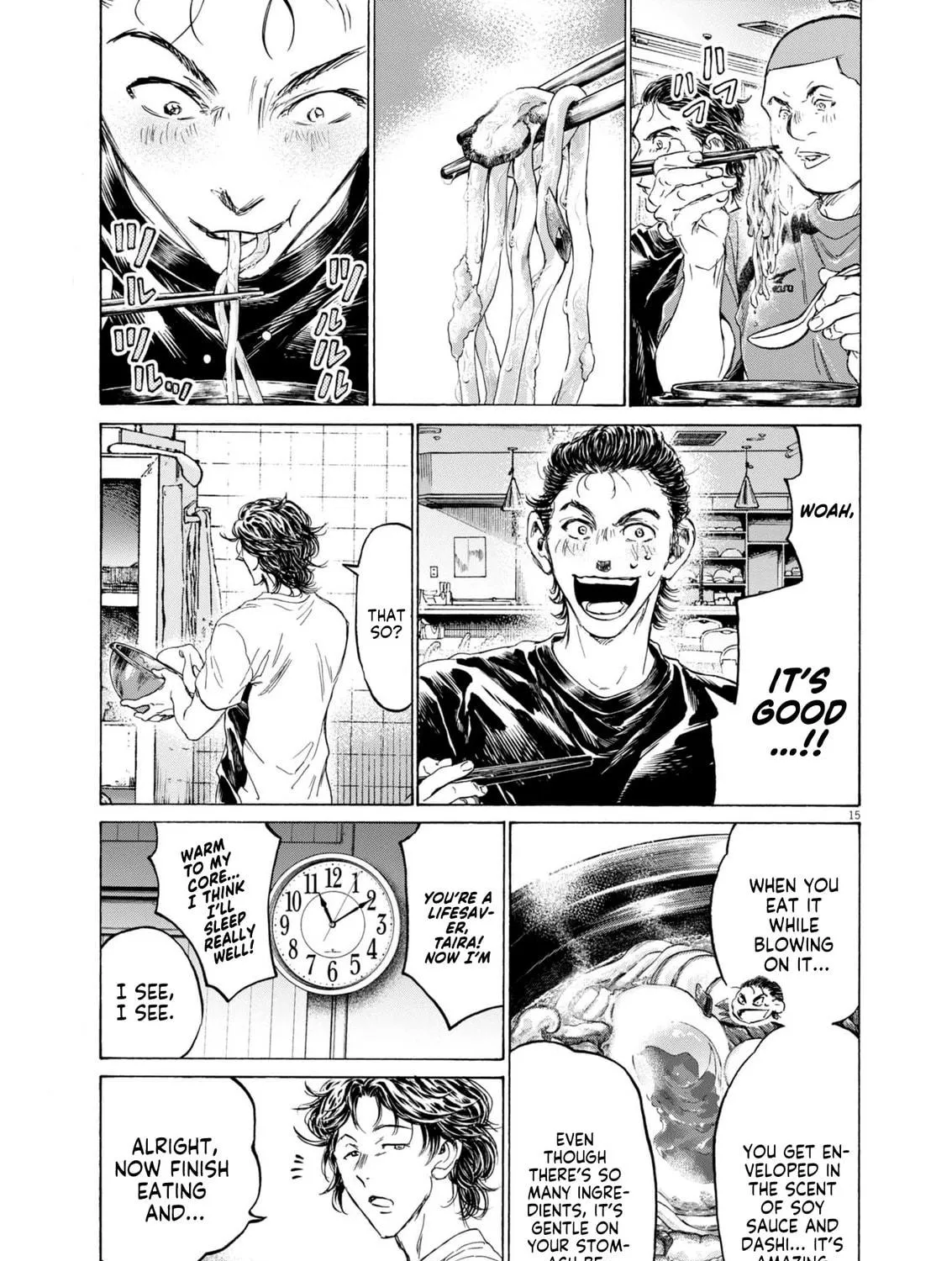 Read Ao Ashi Midnight Dinner chapter 1 image 27 on Lezhin