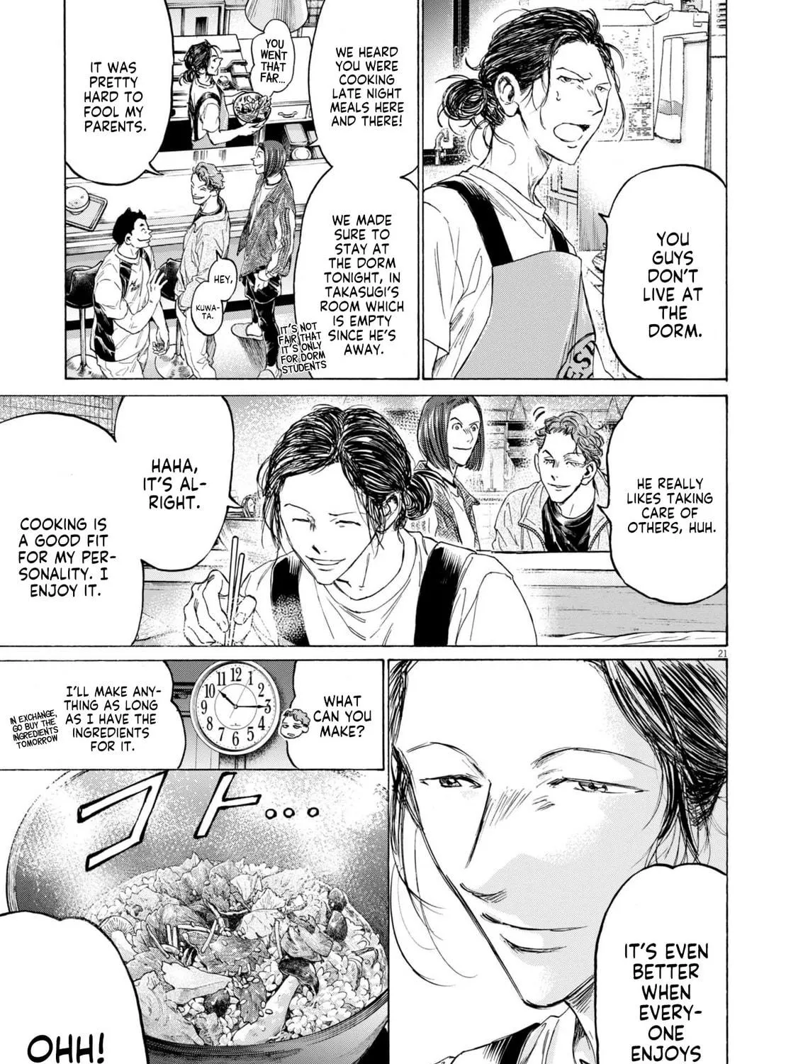Read Ao Ashi Midnight Dinner chapter 1 image 39 on Lezhin