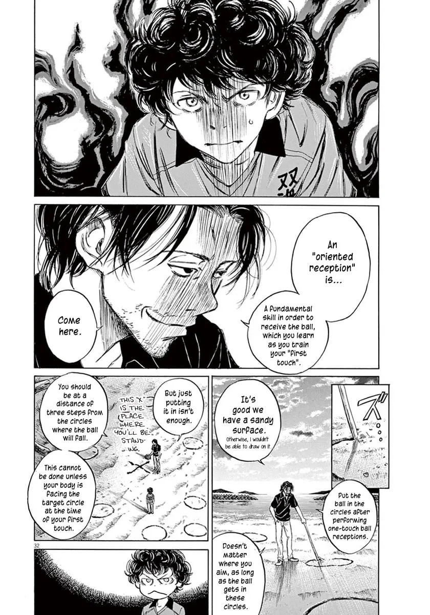 Read Ao Ashi chapter 1 image 33 on Lezhin