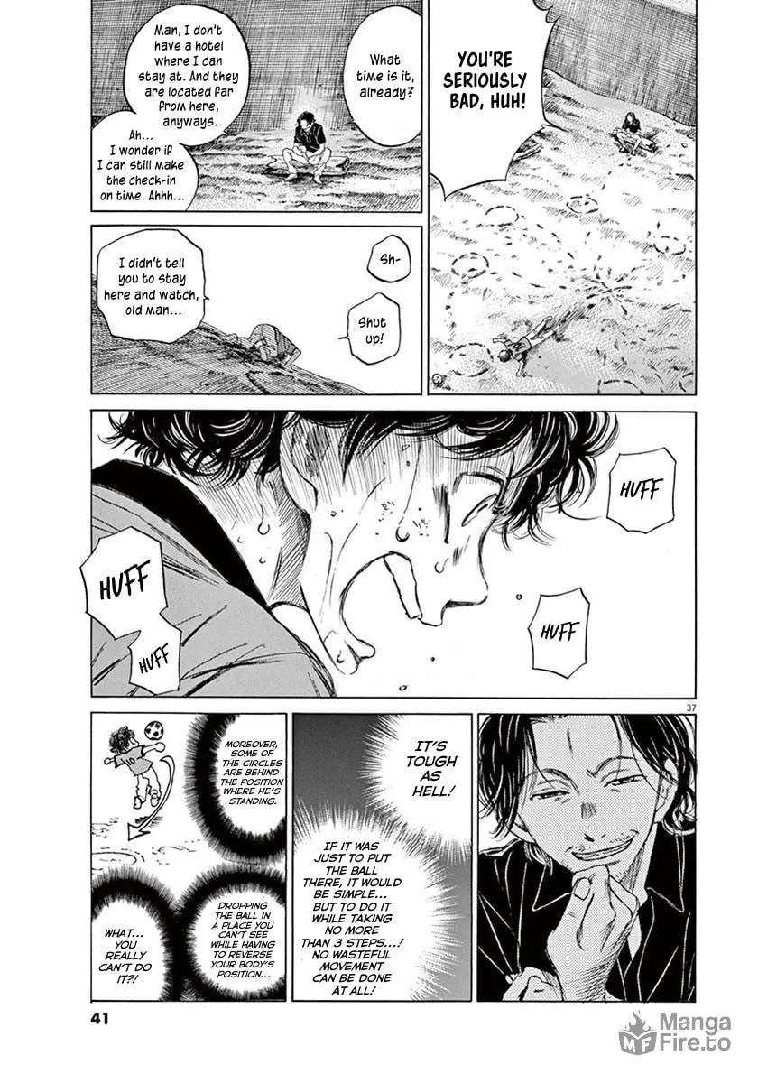 Read Ao Ashi chapter 1 image 38 on Lezhin