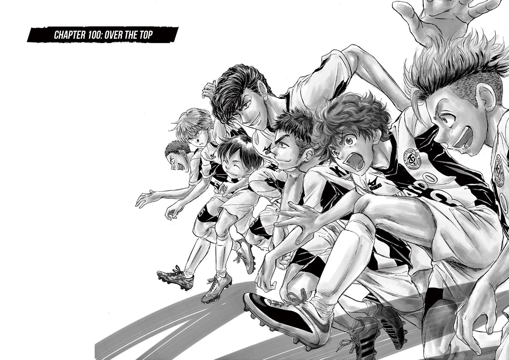 Read Ao Ashi chapter 100 image 1 on Lezhin