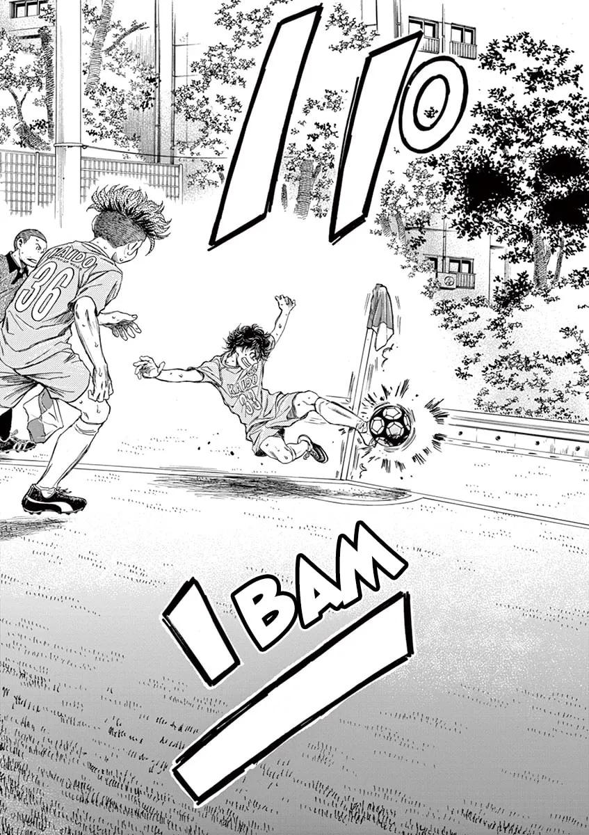 Read Ao Ashi chapter 100 image 15 on Lezhin