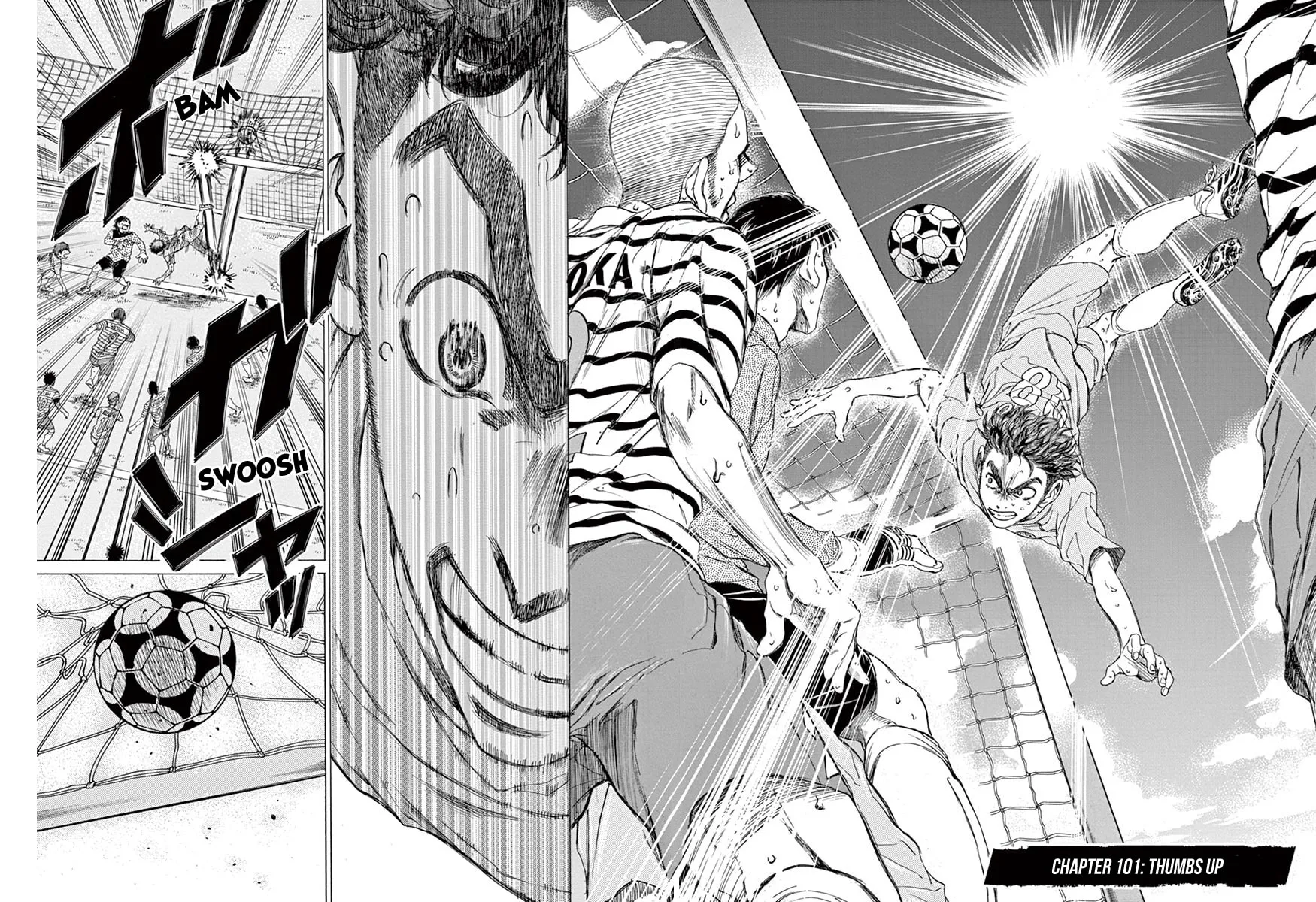 Read Ao Ashi chapter 101 image 3 on Lezhin