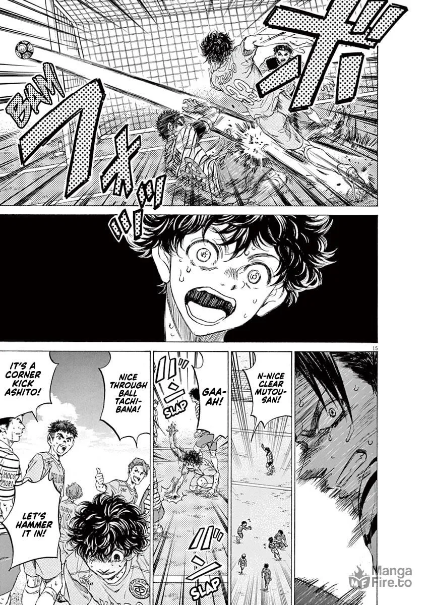 Read Ao Ashi chapter 102 image 14 on Lezhin