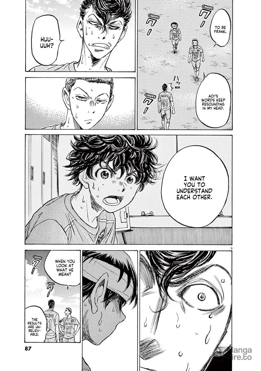 Read Ao Ashi chapter 109 image 8 on Lezhin