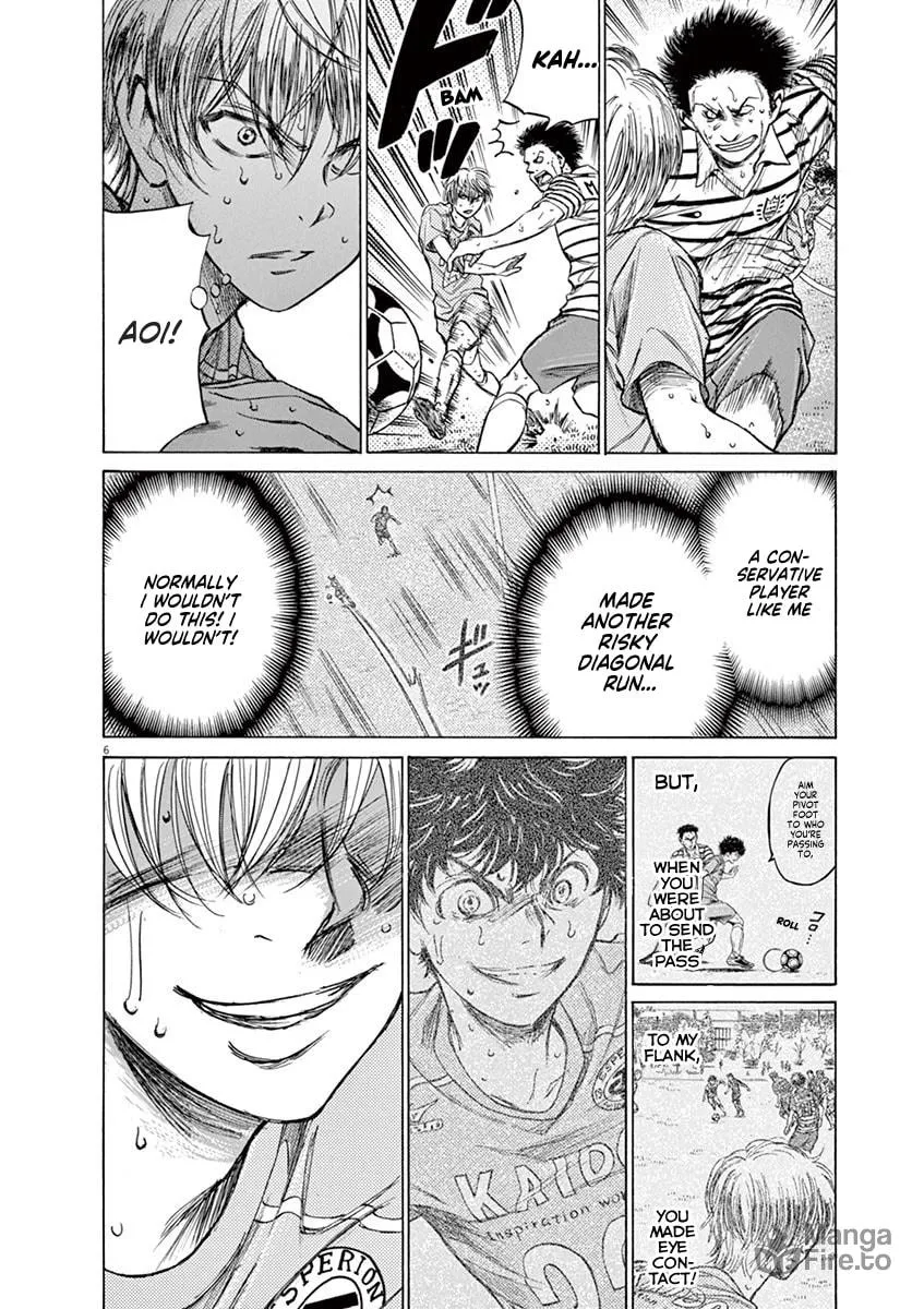 Read Ao Ashi chapter 113 image 5 on Lezhin