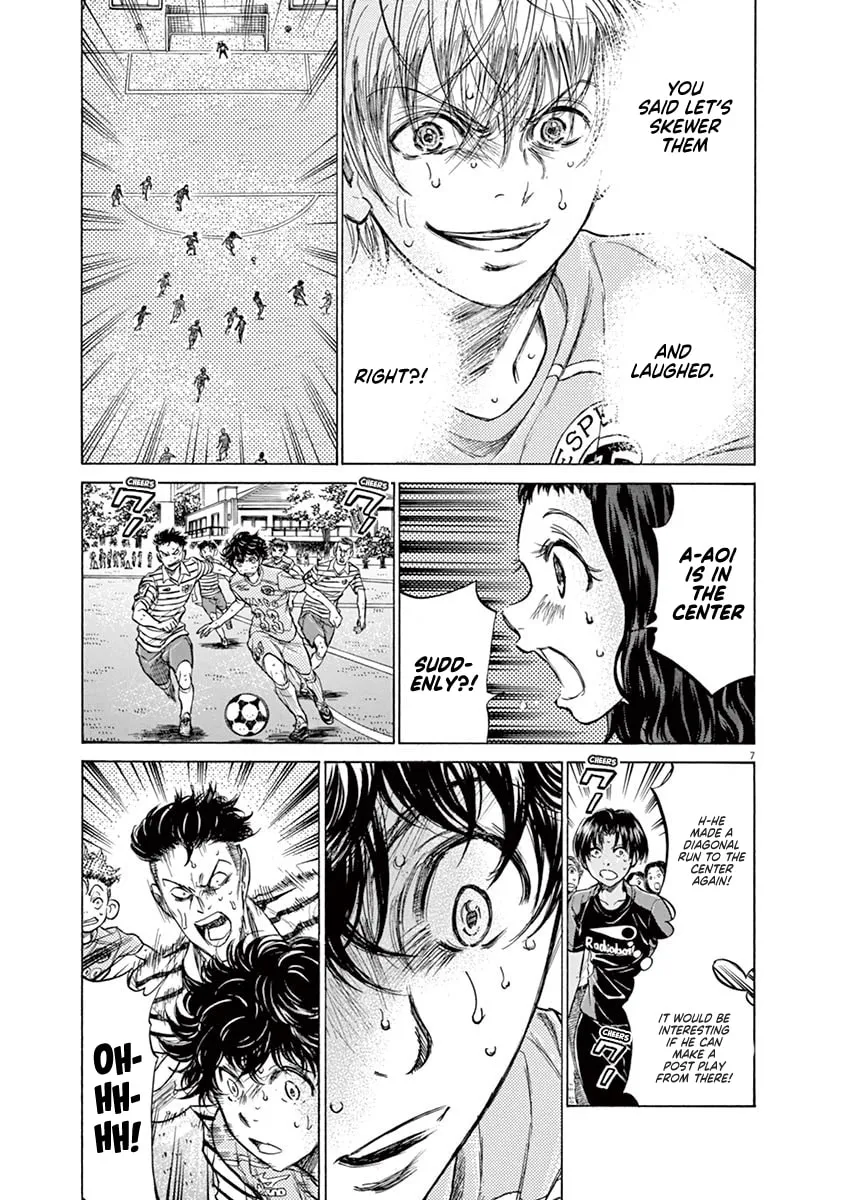 Read Ao Ashi chapter 113 image 6 on Lezhin