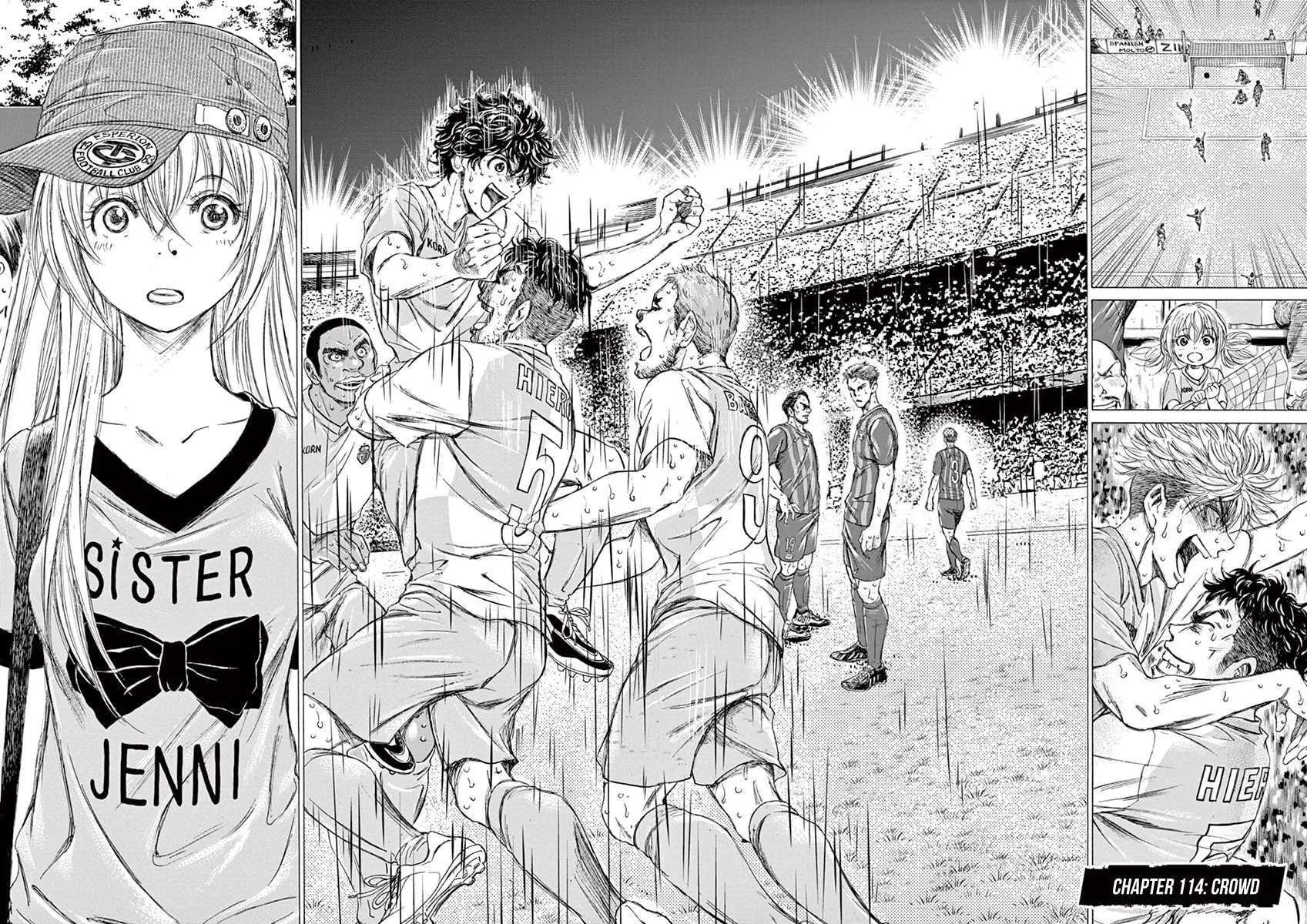 Read Ao Ashi chapter 114 image 1 on Lezhin