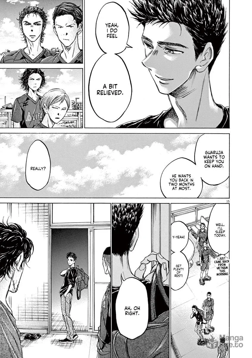 Read Ao Ashi chapter 118 image 14 on Lezhin