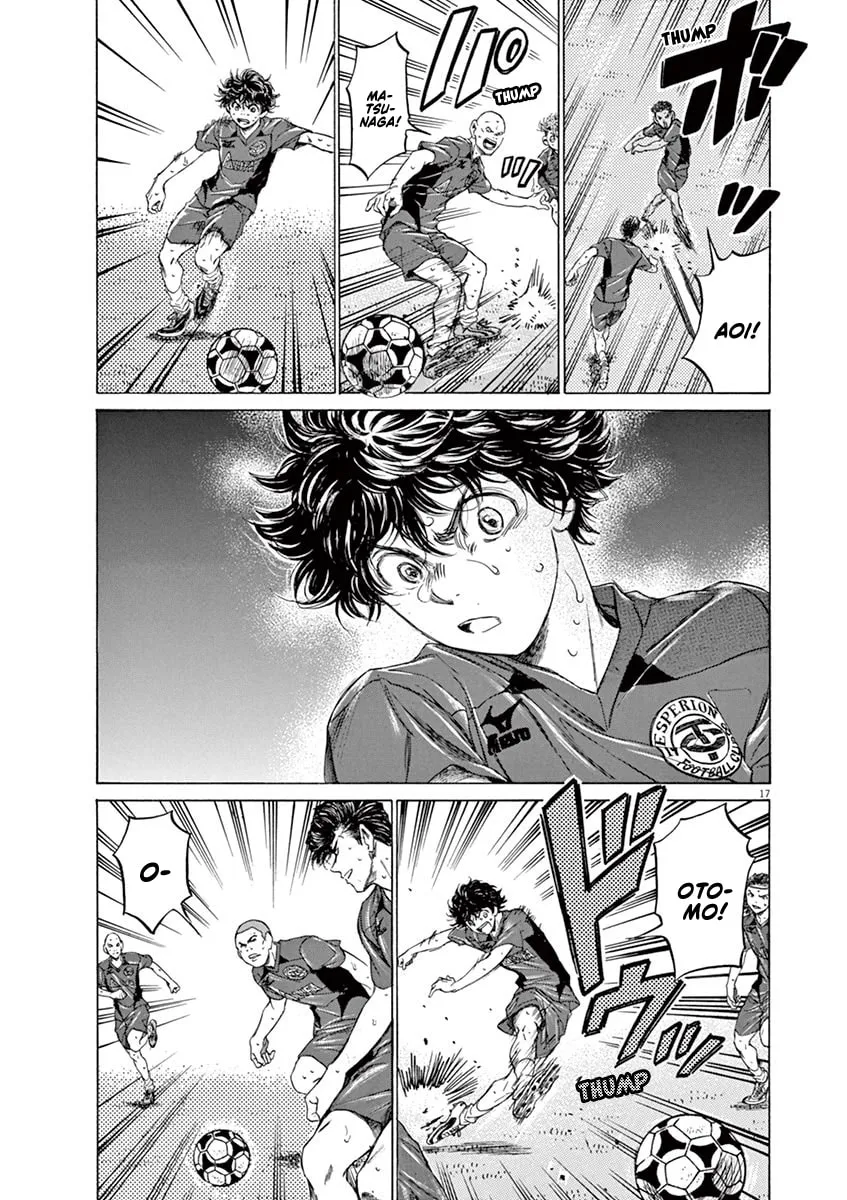 Read Ao Ashi chapter 119 image 15 on Lezhin