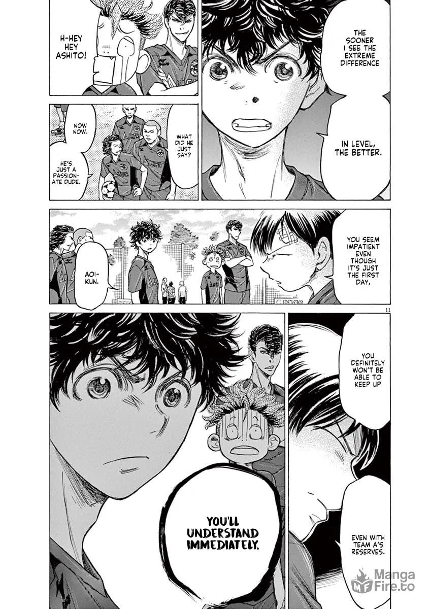 Read Ao Ashi chapter 119 image 9 on Lezhin