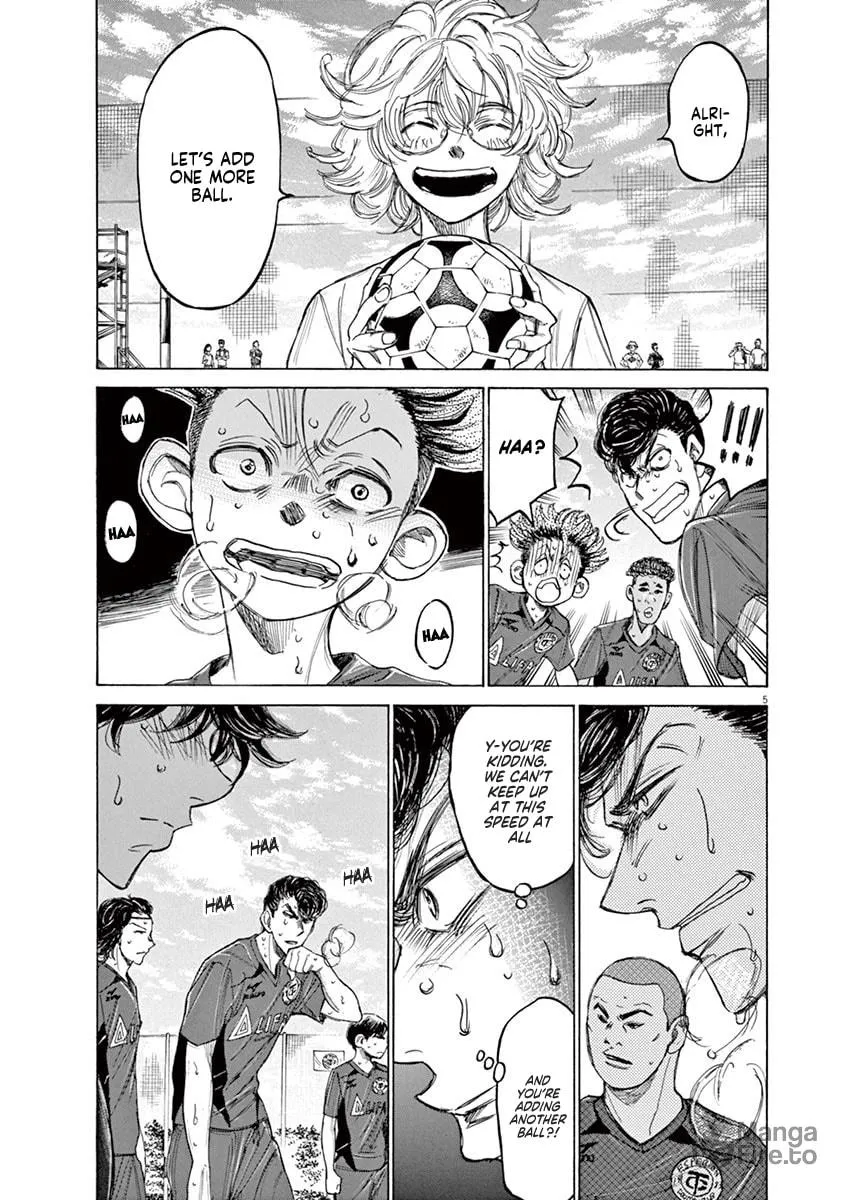 Read Ao Ashi chapter 120 image 4 on Lezhin