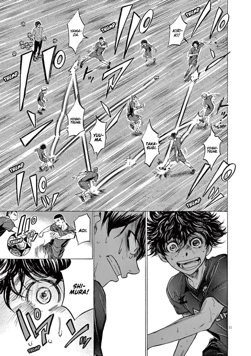 Read Ao Ashi chapter 121 image 10 on Lezhin