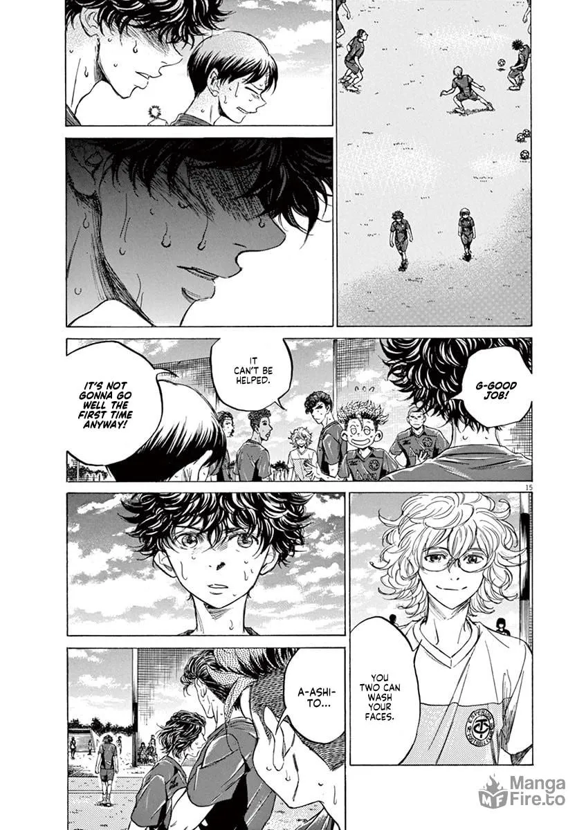 Read Ao Ashi chapter 121 image 14 on Lezhin