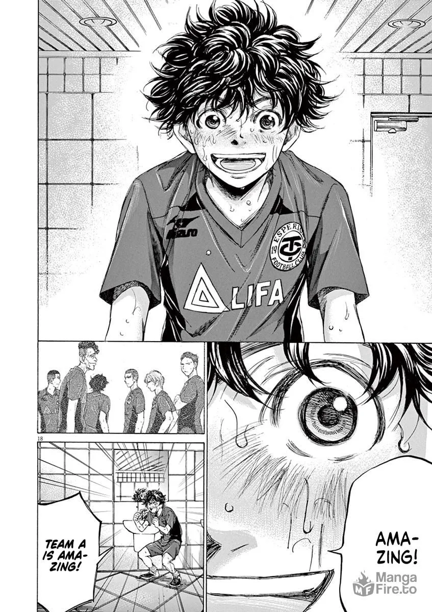 Read Ao Ashi chapter 121 image 17 on Lezhin