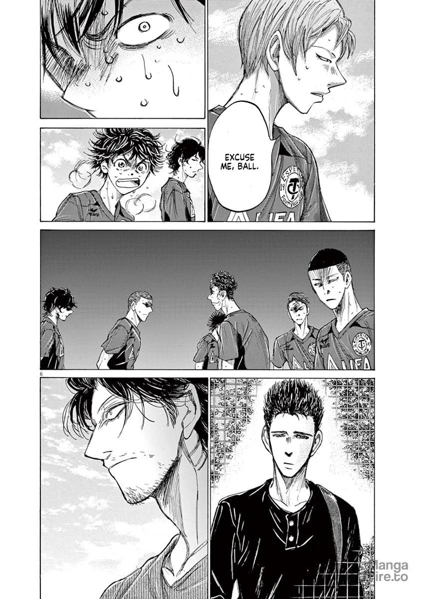 Read Ao Ashi chapter 121 image 5 on Lezhin