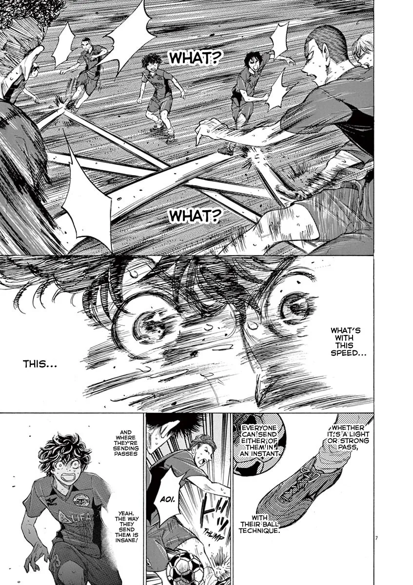 Read Ao Ashi chapter 121 image 6 on Lezhin