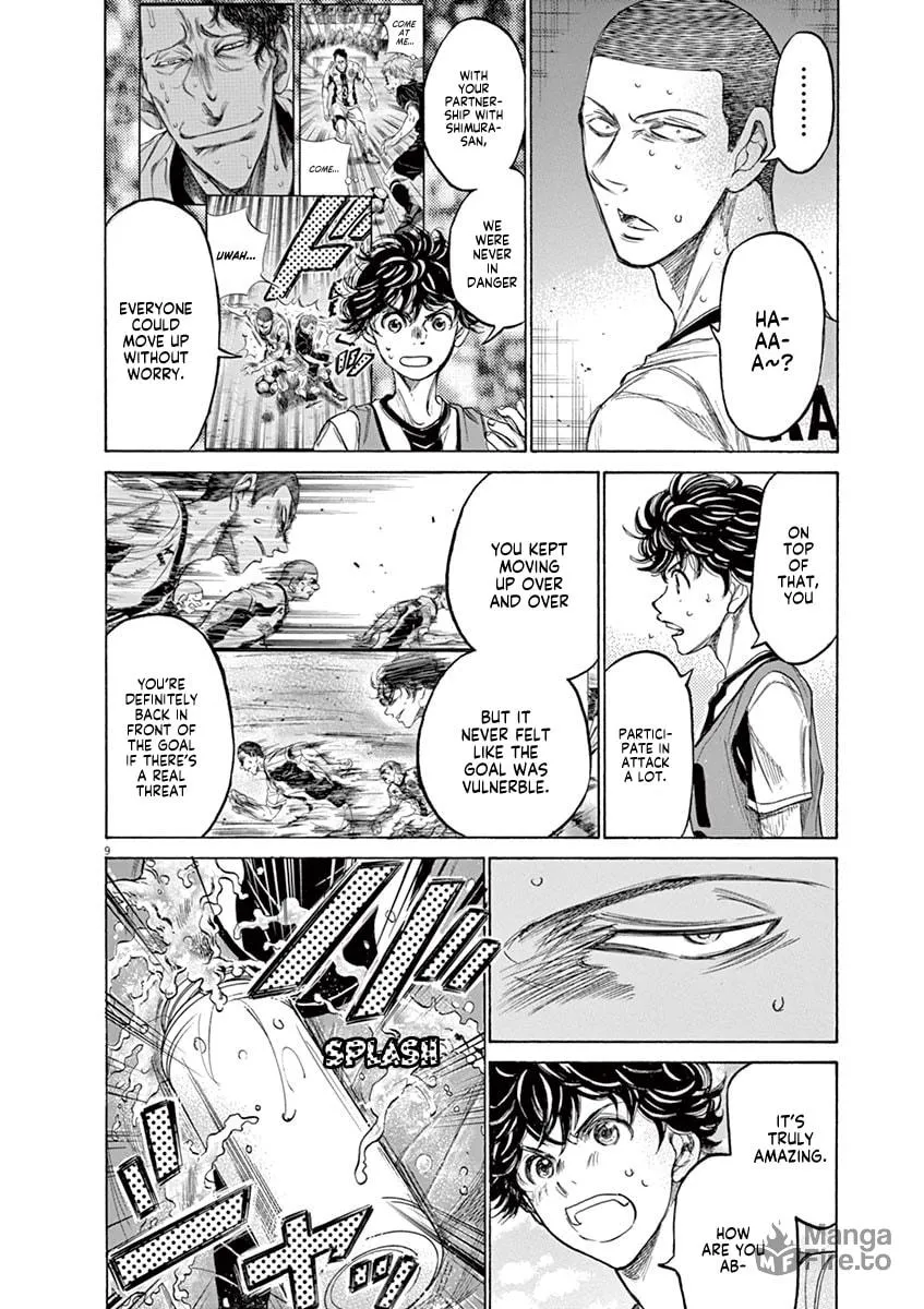 Read Ao Ashi chapter 128 image 9 on Lezhin