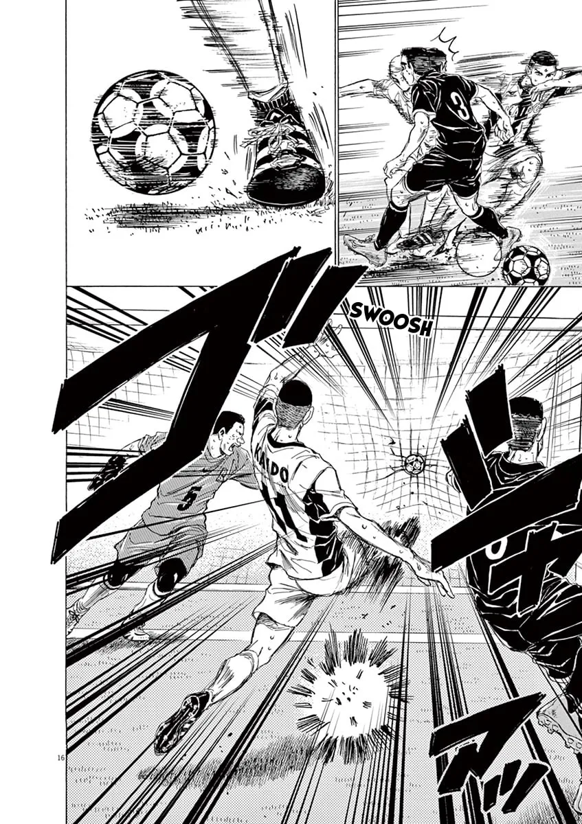 Read Ao Ashi chapter 129 image 15 on Lezhin