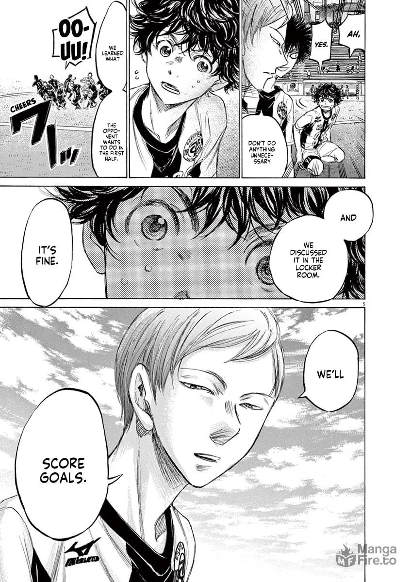 Read Ao Ashi chapter 129 image 4 on Lezhin