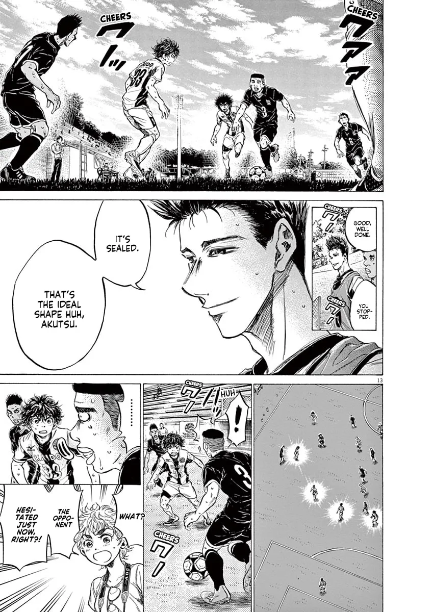 Read Ao Ashi chapter 132 image 13 on Lezhin