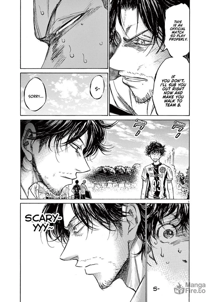 Read Ao Ashi chapter 132 image 5 on Lezhin