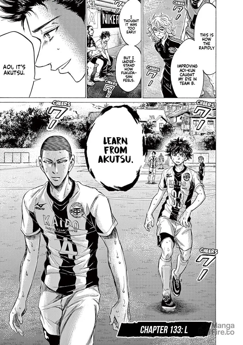 Read Ao Ashi chapter 133 image 2 on Lezhin