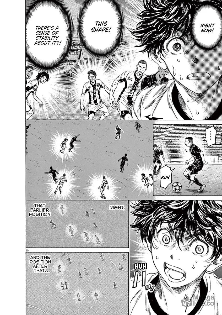 Read Ao Ashi chapter 133 image 9 on Lezhin