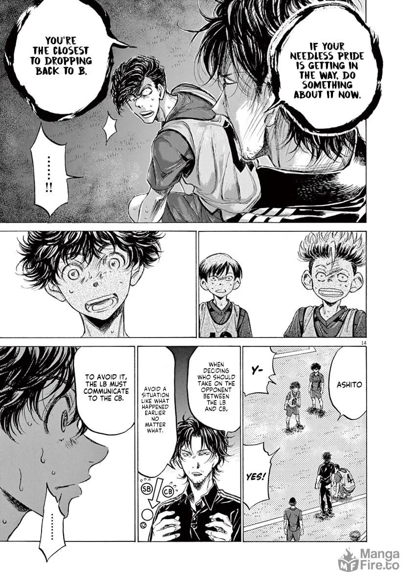 Read Ao Ashi chapter 139 image 14 on Lezhin