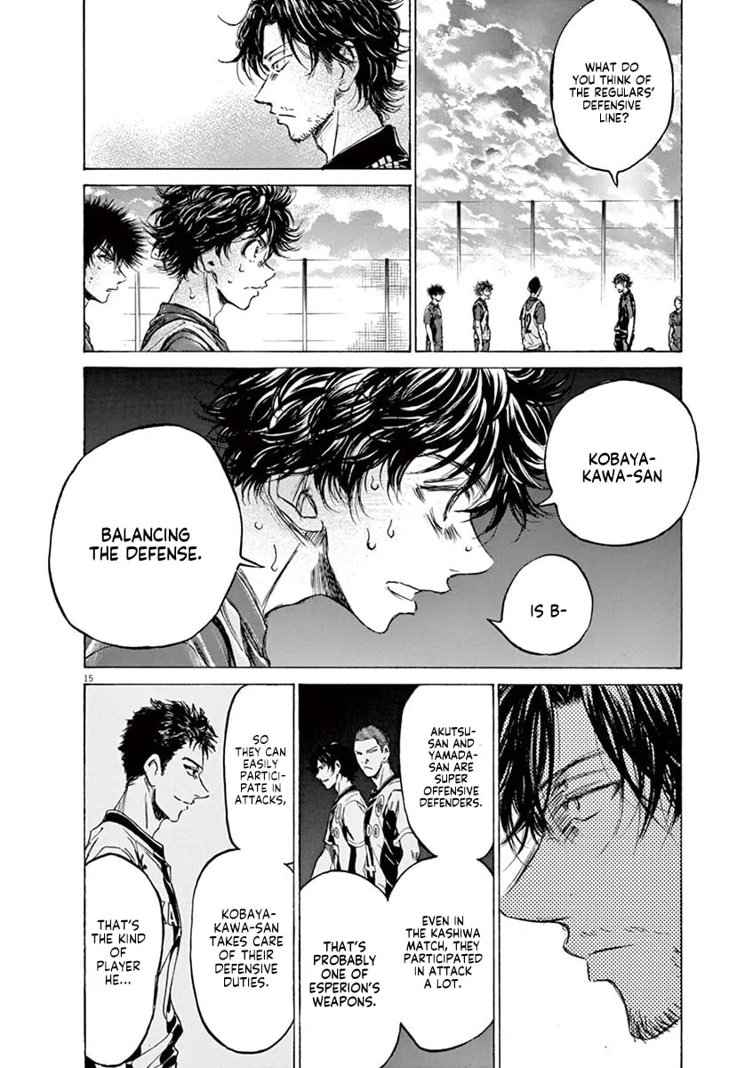 Read Ao Ashi chapter 139 image 15 on Lezhin