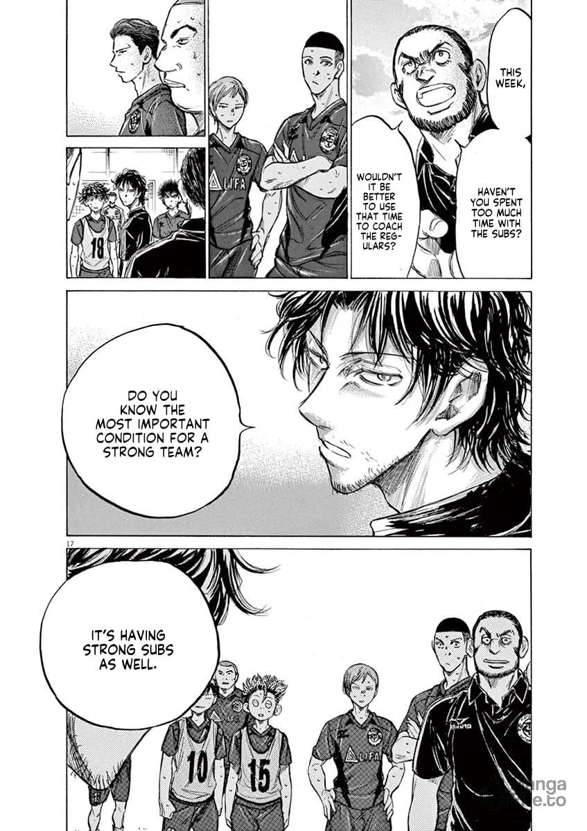 Read Ao Ashi chapter 139 image 17 on Lezhin