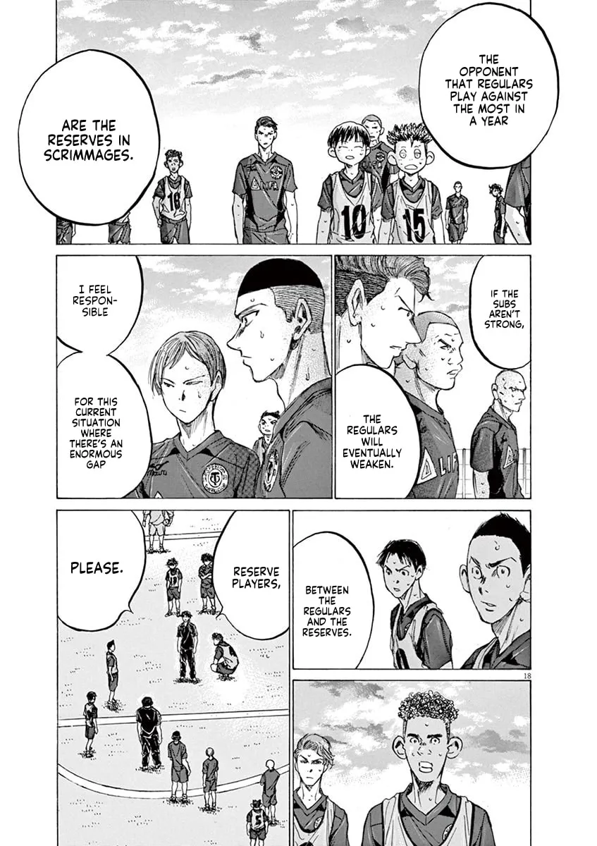 Read Ao Ashi chapter 139 image 18 on Lezhin
