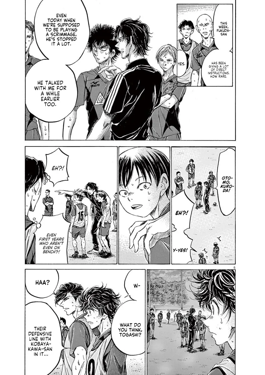 Read Ao Ashi chapter 139 image 6 on Lezhin